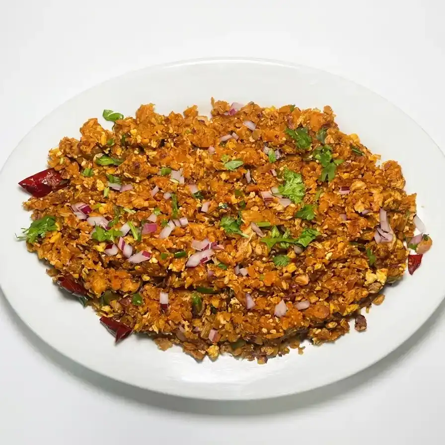 Madras Kothu Paratha - Chicken at Konaseema Cuisine